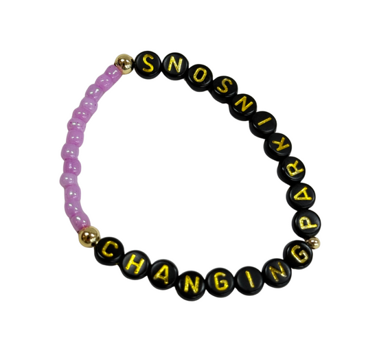 Changing Parkinson's Beaded Bracelet